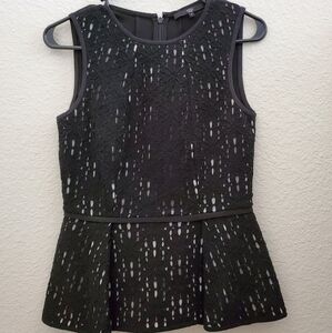 TIBI Peplum Top